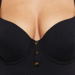 Lotus MAILLOT DE BAIN UNE PIECE COQUE NOIR -sous-vêtement boutique 20021700 Z