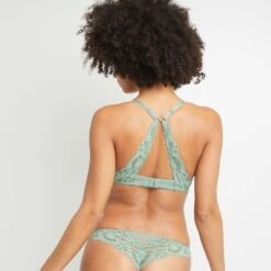 SOUTIEN-GORGE PUSH DENTELLE Vert Clair -sous-vêtement boutique 20023400 D