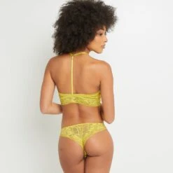 TANGA DENTELLE JAUNE 6 TANGA DENTELLE JAUNE -sous-vêtement boutique 20024800 Z