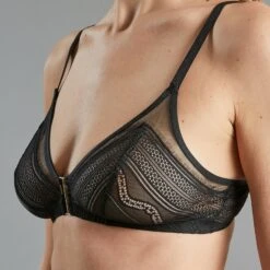 SOUTIEN-GORGE SANS ARMATURES NOIR -sous-vêtement boutique 20026900 Z