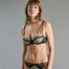 SOUTIEN-GORGE CORBEILLE NOIR -sous-vêtement boutique 20028100 F