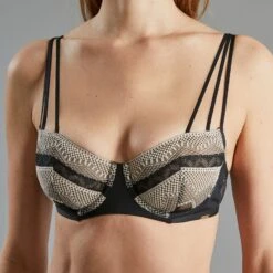 SOUTIEN-GORGE CORBEILLE NOIR -sous-vêtement boutique 20028100 Z