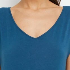 NUISETTE MANCHES COURTES PETROLE -sous-vêtement boutique 20030700 Z