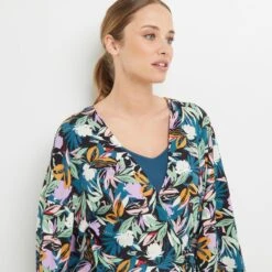 DESHABILLE MULTICO BLEU -sous-vêtement boutique 20031200 M