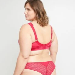 SOUTIEN-GORGE GRANDS BONNETS FUCHSIA -sous-vêtement boutique 20031500 D gt