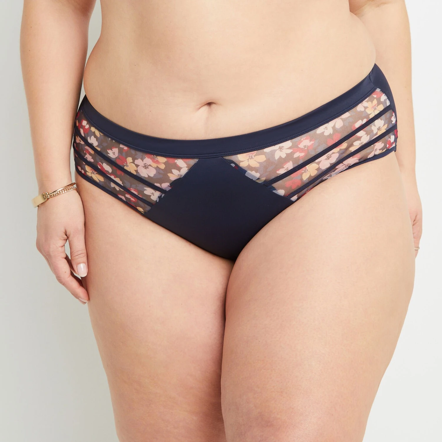 Blanche SHORTY TULLE MULTICO BLEU 3 Blanche SHORTY TULLE MULTICO BLEU