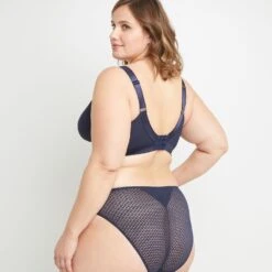 SOUTIEN-GORGE GRANDS BONNETS MARINE -sous-vêtement boutique 20032900 D gt