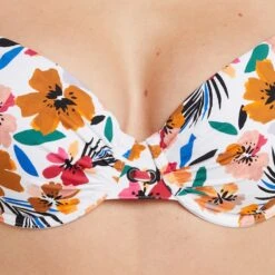 Luna MAILLOT DE BAIN EMBOITANT COULISSE ECRU -sous-vêtement boutique 20033800 Z