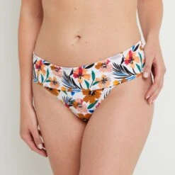 Luna MAILLOT DE BAIN SLIP MAXI ECRU