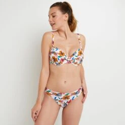 Luna MAILLOT DE BAIN SLIP MIDI ECRU -sous-vêtement boutique 20034300 D