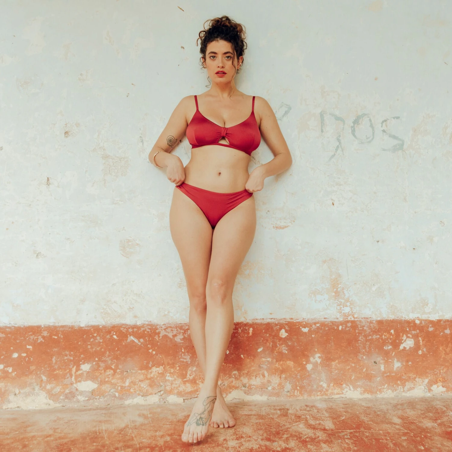 MAILLOT DE BAIN TRIANGLE BORDEAUX 4 MAILLOT DE BAIN TRIANGLE BORDEAUX – Image 2