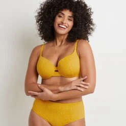 MAILLOT DE BAIN COQUE AMPLIFORME JAUNE 11 MAILLOT DE BAIN COQUE AMPLIFORME JAUNE -sous-vêtement boutique 20040400 C