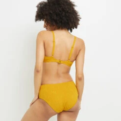 MAILLOT DE BAIN TRIANGLE BRASSIERE JAUNE -sous-vêtement boutique 20040700 D