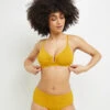 MAILLOT DE BAIN TRIANGLE BRASSIERE JAUNE -sous-vêtement boutique 20040700 F