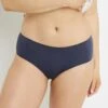 SHORTY MICROFIBRE DENTELLE MARINE -sous-vêtement boutique 20042002 F