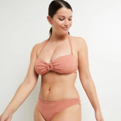 MAILLOT DE BAIN BANDEAU MICROFIBRE ROSE 11 MAILLOT DE BAIN BANDEAU MICROFIBRE ROSE -sous-vêtement boutique 20042900 C