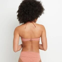 MAILLOT DE BAIN BANDEAU MICROFIBRE ROSE 10 MAILLOT DE BAIN BANDEAU MICROFIBRE ROSE -sous-vêtement boutique 20042900 D