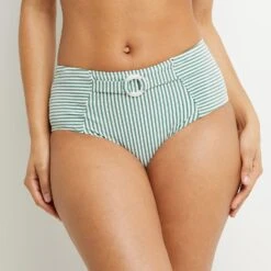 LOLITA MAILLOT DE BAIN CULOTTE HAUTE VERT