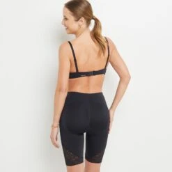 PANTY MICROFIBRE NOIR -sous-vêtement boutique 20047301 Z