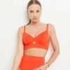 Lisa MAILLOT DE BAIN EMBOITANT ORANGE
