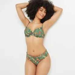 MAILLOT DE BAIN SLIP MAXI VERT 7 MAILLOT DE BAIN SLIP MAXI VERT -sous-vêtement boutique 20050500 D