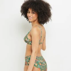 MAILLOT DE BAIN TRIANGLE VERT -sous-vêtement boutique 20050800 D