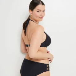 MAILLOT DE BAIN SOUTIEN GORGE COQUE NOIR -sous-vêtement boutique 20053000 D