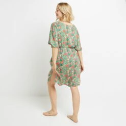 TUNIQUE BEACHWEAR VERT -sous-vêtement boutique 20056000 D