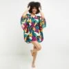 TUNIQUE BEACHWEAR MULTICO ROSE