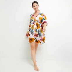 Luna TUNIQUE DE PLAGE BLANC -sous-vêtement boutique 20056400 C