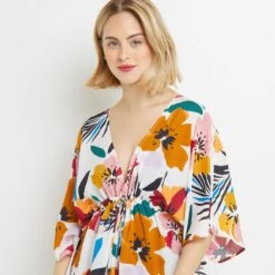 Luna TUNIQUE DE PLAGE BLANC -sous-vêtement boutique 20056400 M