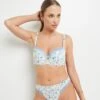 SOUTIEN-GORGE AMPLIFORME MULTICO BLANC -sous-vêtement boutique 20060800 F