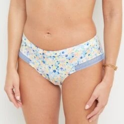 SHORTY PAPER TOUCH MULTICO BLANC