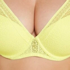 Bebe SOUTIEN-GORGE AMPLIFORME FOULARD JAUNE -sous-vêtement boutique 20061500 Z