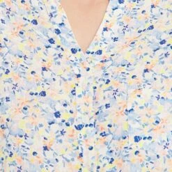 CHEMISE IMPRIME MULTICO BLEU -sous-vêtement boutique 20065500 Z