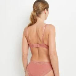 SOUTIEN-GORGE AMPLIFORME FOULARD ROSE 9 SOUTIEN-GORGE AMPLIFORME FOULARD ROSE -sous-vêtement boutique 20067200 D