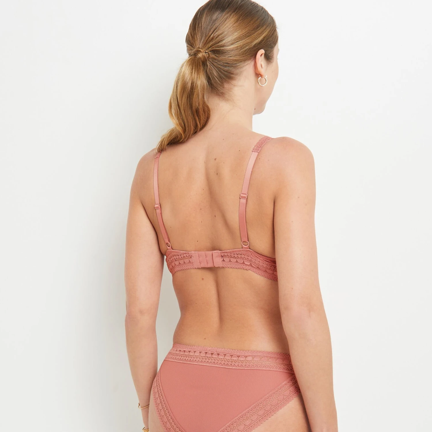 SOUTIEN-GORGE AMPLIFORME FOULARD ROSE 6 SOUTIEN-GORGE AMPLIFORME FOULARD ROSE – Image 4