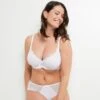 SOUTIEN-GORGE AMPLIFORME BLANC -sous-vêtement boutique 20067700 F