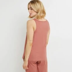 TOP COTON ROSE -sous-vêtement boutique 20070300 D