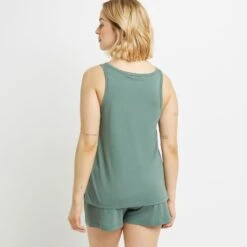 TOP COTON KAKI -sous-vêtement boutique 20070301 D