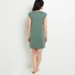 NUISETTE MANCHES COURTES COTONi KAKI -sous-vêtement boutique 20071201 D