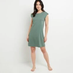 NUISETTE MANCHES COURTES COTONi KAKI