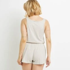 SHORT COTON BEIGE 7 SHORT COTON BEIGE -sous-vêtement boutique 20071502 D