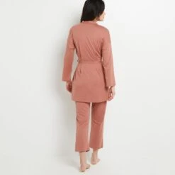 DESHABILLE COTON ROSE -sous-vêtement boutique 20071700 D