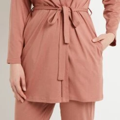 DESHABILLE COTON ROSE -sous-vêtement boutique 20071700 Z