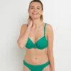 MAILLOT DE BAIN EMBOITANT COULISSE VERT