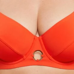 Lisa MAILLOT DE BAIN GRANDS BONNETS ORANGE -sous-vêtement boutique 20075702 Z