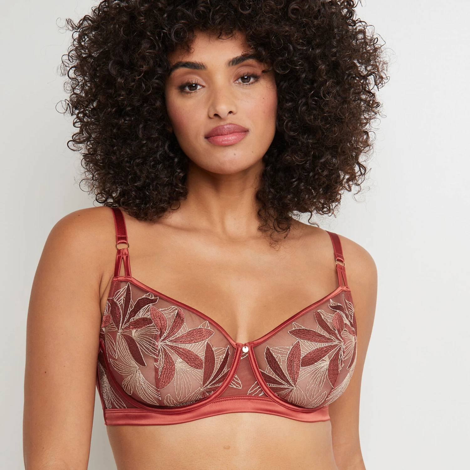 SOUTIEN-GORGE CORBEILLE MULTICO ORANGE 4 SOUTIEN-GORGE CORBEILLE MULTICO ORANGE – Image 2