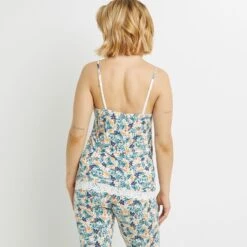 TOP BLANC/VERT 9 TOP BLANC/VERT -sous-vêtement boutique 43186705 D