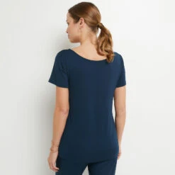 TEE SHIRT MANCHES COURTES MARINE 9 TEE SHIRT MANCHES COURTES MARINE -sous-vêtement boutique 43186805 D